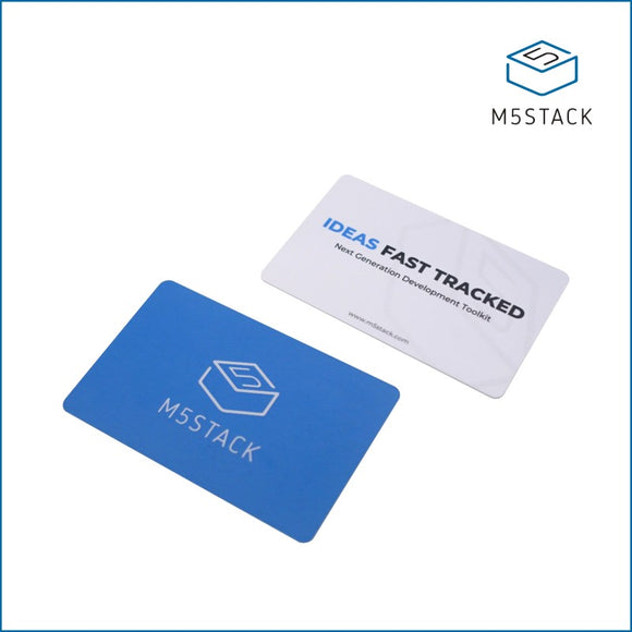 13.56MHz RFID Card-F08 Chip （5pcs） - m5stack-store